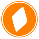 0xBitcoin Cryptocurrency Logo