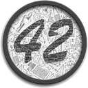 42-coin Cryptocurrency Logo