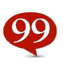 99 Bitcoins Cryptocurrency Logo