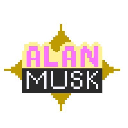 Alan Musk Cryptocurrency Logo