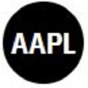 Apple Tokenized Stock Defichain Cryptocurrency Logo