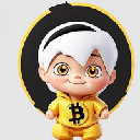 Baby Bitcoin Cryptocurrency Logo