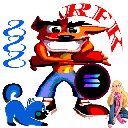 BarbieCrashBandicootRFK888Inu Cryptocurrency Logo