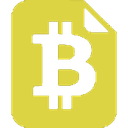 Bitcoin File Cryptocurrency Logo