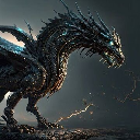 BLACK DRAGON Cryptocurrency Logo