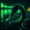 BlackSwan AI Cryptocurrency Logo
