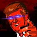 Dark Trump Cryptocurrency Logo