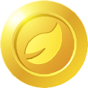 DeFi Land Gold Cryptocurrency Logo