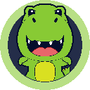 DinoLFG Cryptocurrency Logo
