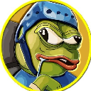 Disabled Pepe Cryptocurrency Logo