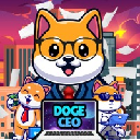 Doge CEO Cryptocurrency Logo