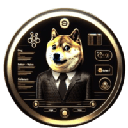 Doge Of Grok AI Cryptocurrency Logo