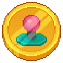 Drawshop Kingdom Reverse Cryptocurrency Logo