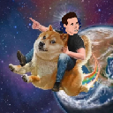 ELON DOGE Cryptocurrency Logo