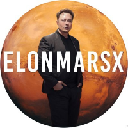 Elon Mars X Cryptocurrency Logo