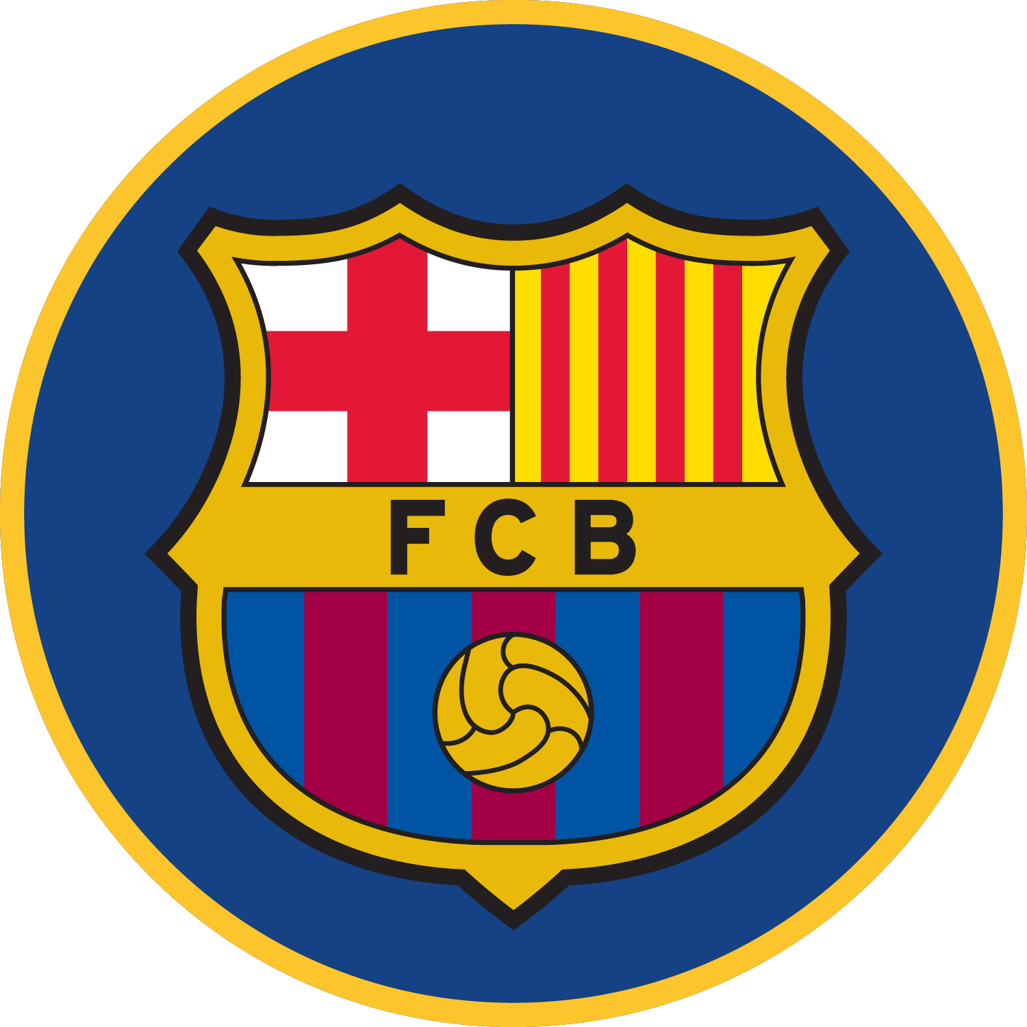 FC Barcelona Fan Token Cryptocurrency Logo