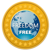 FREEdom Coin Cryptocurrency Logo