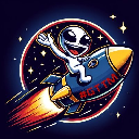 Going To The Moon Cryptocurrency Logo