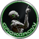 GrokGrow Cryptocurrency Logo