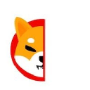 Half Shiba Inu Cryptocurrency Logo