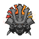Kusunoki Samurai Cryptocurrency Logo