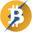 Lightning Bitcoin Cryptocurrency Logo