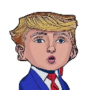 Mini Donald Cryptocurrency Logo