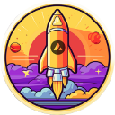 Red Ponzi Gud Cryptocurrency Logo