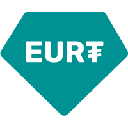 Tether EURt Cryptocurrency Logo