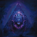The Blue Hand Cryptocurrency Logo