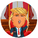 Trump Mania Cryptocurrency Logo