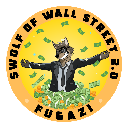Wolf of Wall Street Cryptocurrency Logo