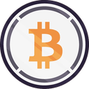 Wrapped Bitcoin Cryptocurrency Logo